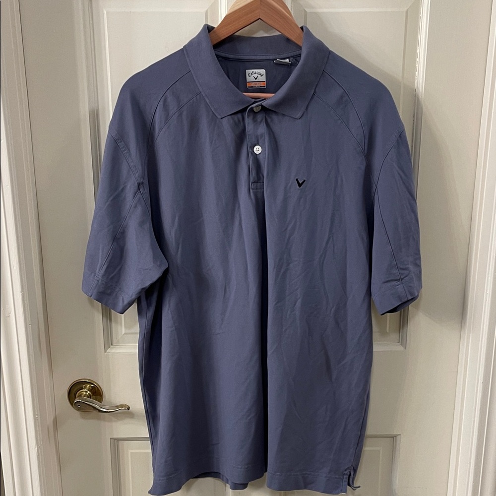 Callaway Men's Slate-Gray Blue Golf Polo